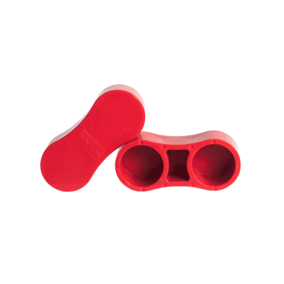 Rack-A-Tiers 35075.RCC Slammers - 3/4 inch Red Rigid Conduit Cap