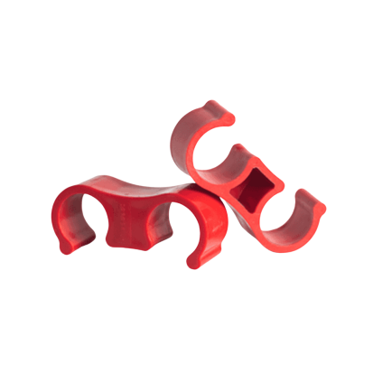 Rack-A-Tiers 35075.RCS Slammers -3/4 inch Red Rigid Conduit Spacer