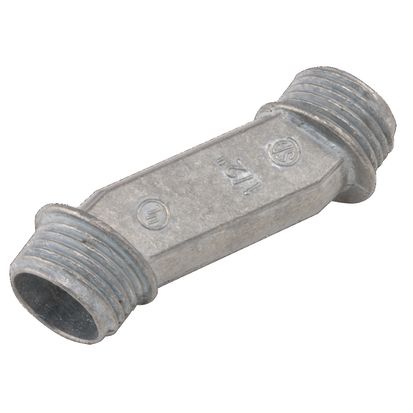 Hubbell RACO 1452 Offset Conduit Nipple, 1/2 in, For Use With Rigid Conduit, Die Cast Zinc