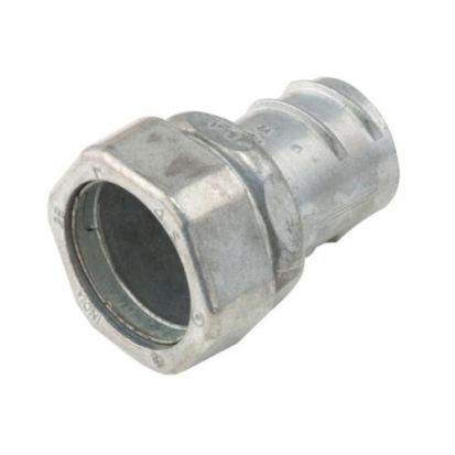 Hubbell RACO 1482 Compression Conduit Combination Coupling, 1/2 in, Die Cast Zinc