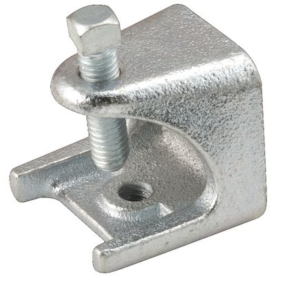 Hubbell RACO 2538 Conduit Beam Clamp, 2 in, For Use With Hanger, Bridle Ring and Drop Rod, Steel/Malleable Iron, Electro-Plated Zinc