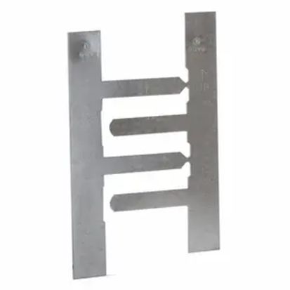 Hubbell RACO GRIP-LOK 977 Switch Box Support, 5-1/4 in L x 3.438 in W, Stamped Steel, Silver