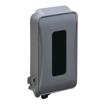 Hubbell TAYMAC ML450G 16-in-1 Configuration Expandable Flat Non-Metallic Weatherproof While-In-Use Cover, 5.7 in L x 3.61 in W x 1 to 3-1/2 in D, Neoprene Rubber/Polycarbonate