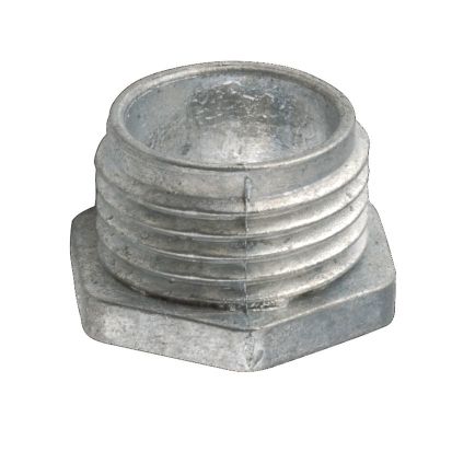 Hubbell RACO 1663 Chase Non-Insulated Conduit Nipple, 3/4 in, For Use With Rigid Conduit, Die Cast Zinc, Metallic