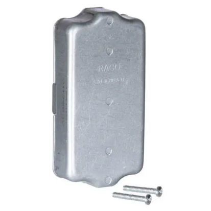 Hubbell RACO 701AJT 1-GANG PROTECTOR PLATE - 3/4 RAISED