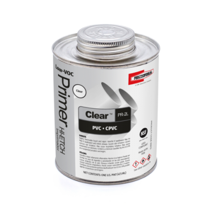 RECTORSEAL 55972 PR-2L CLEAR - LOW-VOC PVC, CPVC HI-ETCH PRIMER - 1 PINT