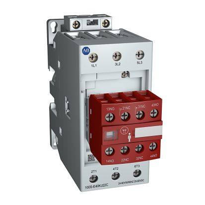 A-B Rockwell 100S-E52KJ04C 52A Safety Contactor