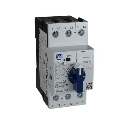 A-B Rockwell 140MT-D9T-B40 Motor Protection Circuit Breaker, 2.5 - 4 A, Frame D, High Trip **Converts to 140M-C2T-B40 in the Discontinued M series**