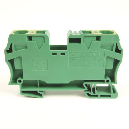 A-B Rockwell 1492-LG16 IEC Term Blck 12.1x82.5x43.5mm Spr Clp