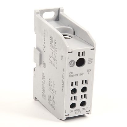 A-B Rockwell 1492-PDE1142 200 A Enclosed Power Distribution Block