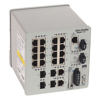 A-B Rockwell  1783-BMS20CL STRATIX 5700 20 Port ManagedSwitch