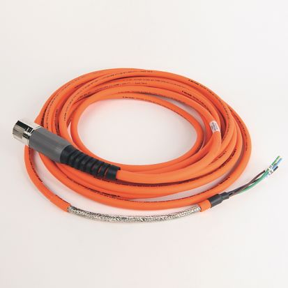 A-B Rockwell 2090-CPWM7DF-16AA09 MP-Series 9m Servo Power Cable