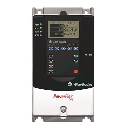 A-B Rockwell 20AD2P1A0AYNANC0 PowerFlex 70 AC Drive 2.1 A at 1 Hp 20A