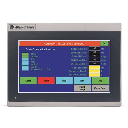 A-B Rockwell 2711R-T7T PANELVIEW 800 7-INCH