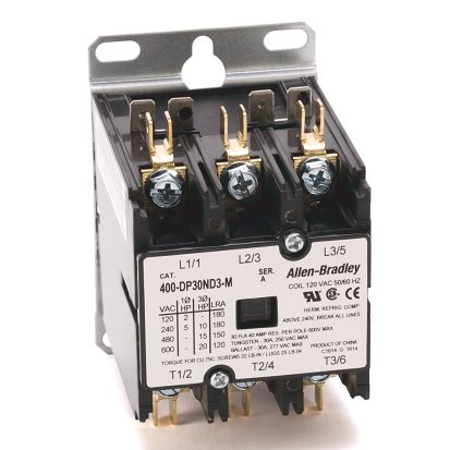 A-B Rockwell 400-DP30ND3 30 Amp Definite Purpose Contactor