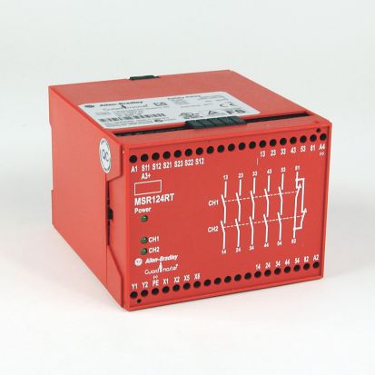 A-B Rockwell  440R-G23108 MSR124RT Safety Relay