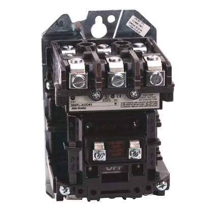 A-B Rockwell 500FL-AOD93 NEMA Size 0 Feed Thru Lighing Contactor