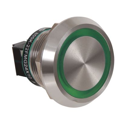 A-B Rockwell  800K-22FMG24X10 22.5 MM PIEZO PushButton