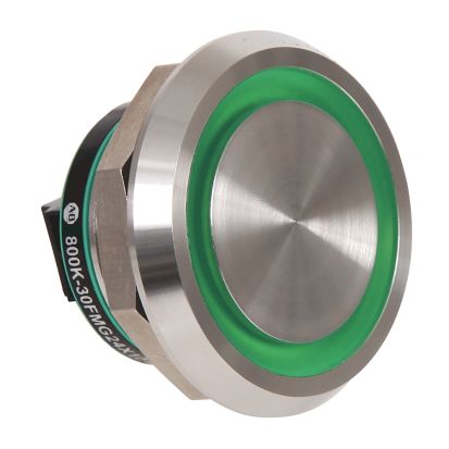 A-B Rockwell  800K-30FMG24X10 30.5MM PIEZO PushButton