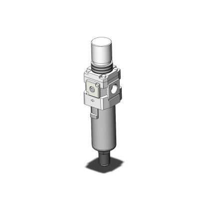 SMC AW30-N03C-Z-B FILTER REGULATOR, MODULAR 3/8 NPT, N.C. AUTO DRAIN