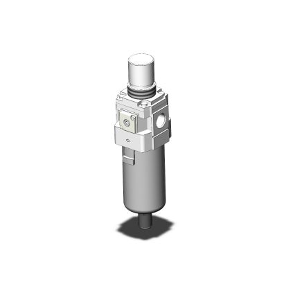 SMC AW40K-F04D-B W/CHECK VALVE, N.O. DRAIN