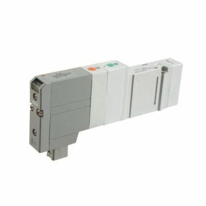 SMC SV1000-51D1-13A-N9 Block Assembly, For Use With 5-Port Solenoid Valve, 12/24 VDC Coil Rated Voltage