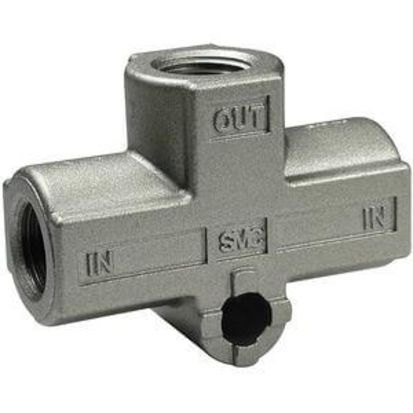 SMC VR1220-02 SHUTTLE VALVE W/O FITTING