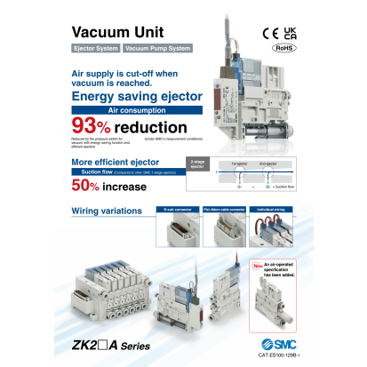 SMC ZK2B15K5TLA-06 Vacuum Generator