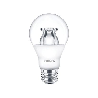 Signify PHILIPS 462515 Dimmable LED Lamp, 6 W, E26 Medium Single Contact LED Lamp, A-19 Shape, 480 Lumens Lumens