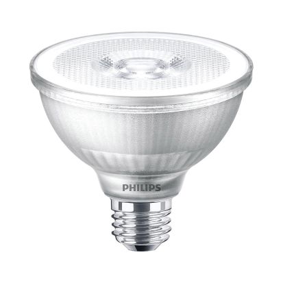 Signify PHILIPS 467910 Dimmable LED Lamp, 12 W, E26 Medium Single Contact LED Lamp, PAR38 Shape, 850 Lumens