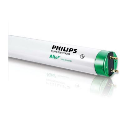 Signify PHILIPS 479626 High CRI Fluorescent Lamp, 32 W, Bi-Pin G13 Medium Linear Fluorescent Lamp, 2600 Lumens, 90 CRI, 4100 K, 48 in L