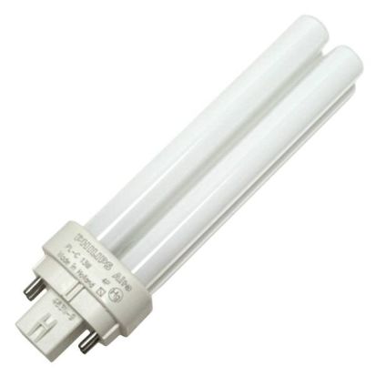 PHILIPS  383273 Cluster Compact Fluorescent Lamp, 13 W, Fluorescent Lamp, G24q-1 Lamp Base, PL-C Shape