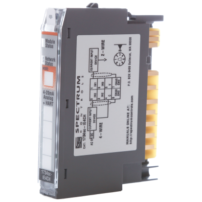 Spectrum Controls POINT I/O™ 1734sc-IE4CH Analog + HART Input Module, 2 Inputs, 16 bit Resolution