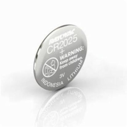 Rayovac® KECR2025-1B Coin Cell Keyless Entry Electronic Battery, Lithium Manganese Dioxide, 3 VDC, CR2025 Battery