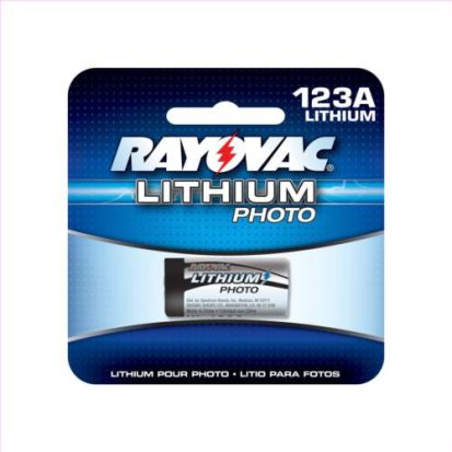 Rayovac® RL123A-1 3V LITH PH/EL BATT