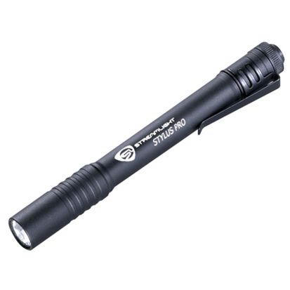 Streamlight® C4® LED 66118 Stylus Pro® Pen Light, White LED Bulb, Aluminum Housing, 90 Lumens