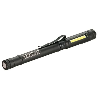 STREAMLIGHT 66700 Stylus Pro® Cob Magnetic Penlight with Clip, Black, USB Rechargeable