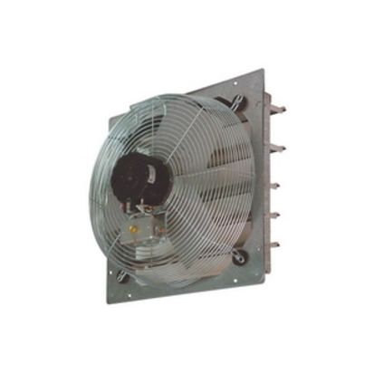 TPI CE10DS 1-Phase Direct Drive Standard Exhaust Fan, 10 in Dia Blade, 120 VAC, 460/540/680 cfm Flow Rate, 3 Speeds, 13-1/8 in W