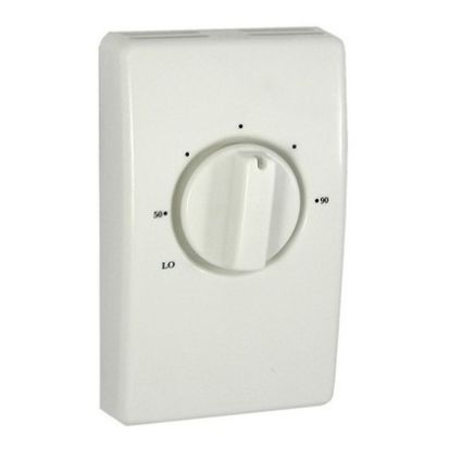 TPI D2022H10BA 2000 Line Voltage Thermostat With Leads, 2-Pole Heat Only Thermostat, 50 to 90 deg F Control