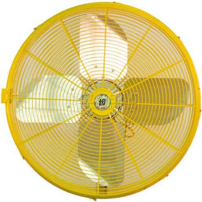 TPI CORP HDH24JR 24" IND ASMBLD SUPER DUTY FAN - YLW