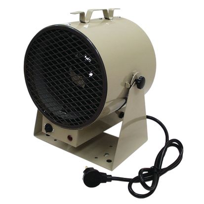 TPI HF684TC 680 1-Phase Bulldog Fan Forced Portable Unit Heater, 13652/10239 Btu/hr Capacity, 208/240 VAC, 4/3 kW