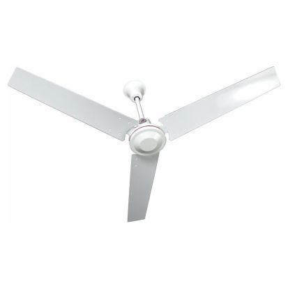 TPI IHR48 IHR Industrial Grade Down Draft Ceiling Fan, 48 in Blade, Metal Housing, Aluminum Blade, 17100 cfm Flow Rate