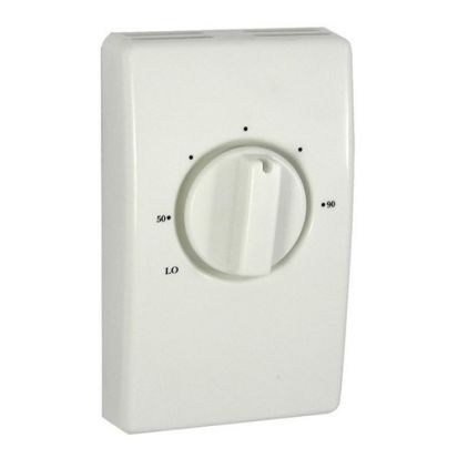 TPI S2022H10AB 2000 Line Voltage Thermostat With Leads, 1-Pole Heat Only Thermostat, 50 to 90 deg F Control