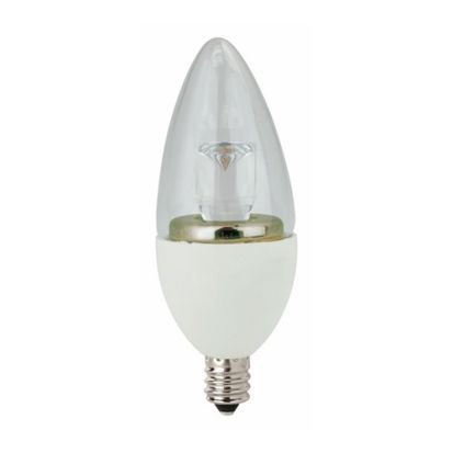 TCP® LED5E12B1130K Dimmable Blunt Tip Decorative LED Lamp, 5 W, Candelabra E12 LED Lamp, B11 Shape, 300 Lumens