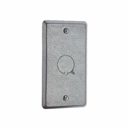 Thomas & Betts Steel City® 58-C-6 Utility Box Cover, 4 in L x 2-1/8 in W, Steel