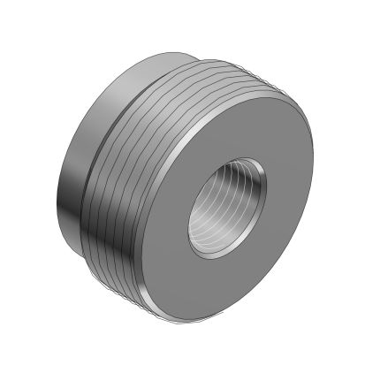 T&B® 606-TB Threaded Conduit Reducer, 1-1/4 to 1 in, For Use With IMC/Rigid Conduits, Steel