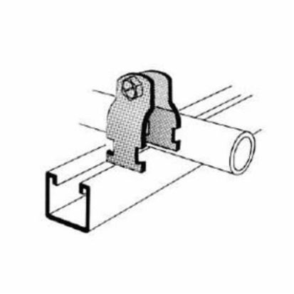 Thomas & Betts Superstrut® 702-2-SS 700 Pipe Strap, 2 in, For Use With IMC/Rigid Conduit, Pipe and Electrical Metal Tubing, Stainless Steel