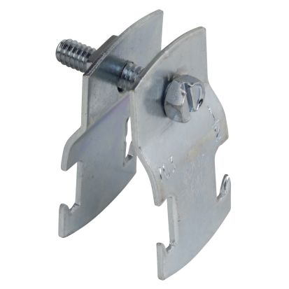 Thomas & Betts Superstrut® 703-1-1/4-EG Universal Conduit and Cable Clamp, 1-1/4 in Conduit, 800 lb Load, 1.508 to 1.66 in OD, Steel