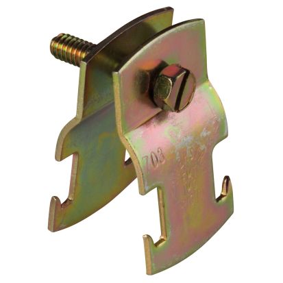 Thomas & Betts Superstrut® 703-2 Universal Conduit and Cable Clamp, 2 in Conduit, 800 lb Load, 2.195 to 2.375 in OD, Steel
