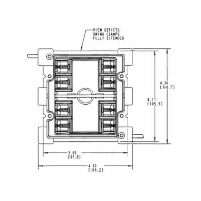 Thomas & Betts Carlon® BH353A New Work Non-Metallic Outlet Box, PVC, 53 cu-in Capacity, 3 Gangs